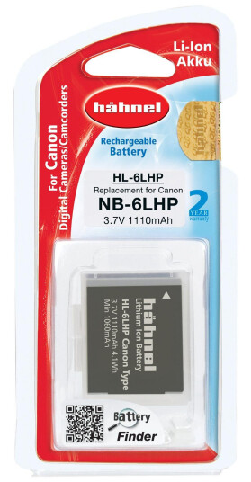 Hähnel HL-6LHP Li-Ion Kamerabatteri 1110 mAh for Canon
