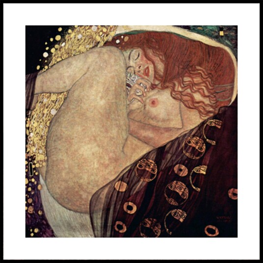 Danae 1907 1908 Plakat / 70x70