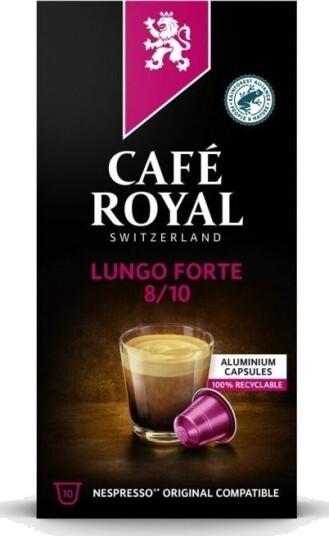 Café Royal | Lungo Forte 10 kapsler til Nespresso®