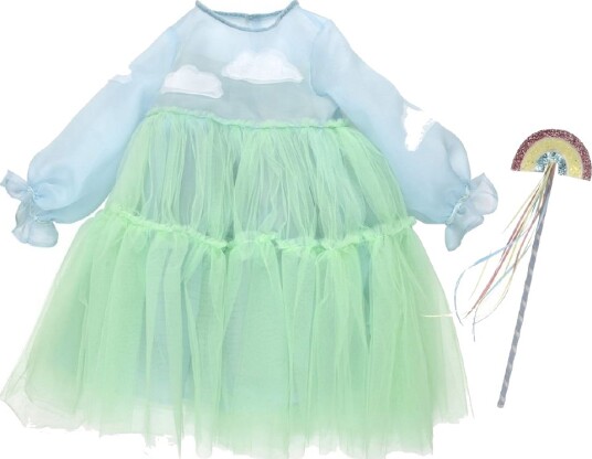 Meri Meri Kostymer Cloud Dress Costume Meri Meri 3-4 år (98-104) Kostymer Blå 218719-NC
