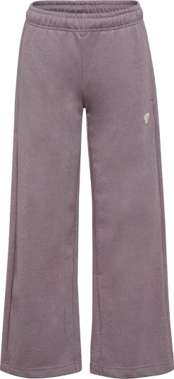 Hummel Bukser   HmlJR   Loose   Grå Ridge m. Glitter   Hummel   6 år (116)   Bukser   bomull   Lilla