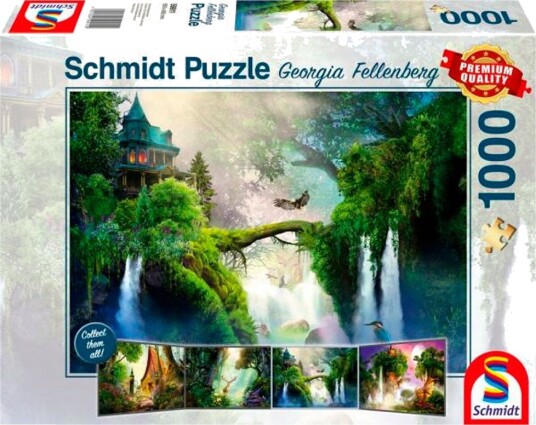 Schmidt Puzzles Puslespill 1000 Brikker Enchanted Spring