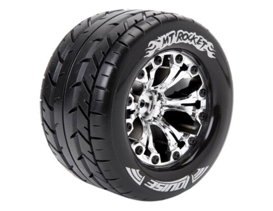 Louise 3201C 1:10 MT-Rocket Monster 2.8 Inch Tire Mounted On Chr