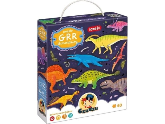 Puslespill Czuczu Puslespill 60 Deler Grr Dinosaurer Puslespill Czuczu Puslespill 60 Deler Grr Dinosaurer