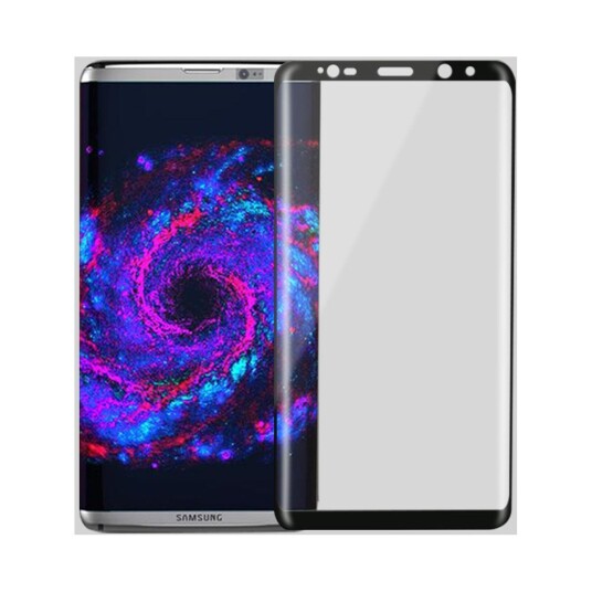 DACOTA PLATINUM TIGER GLASS SAMSUNG GALAXY S8+ SKJERMBESKYTTER SORT
