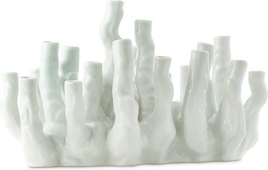 Polspotten Coralreef Vase Hvit