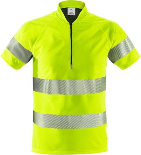 Fristads T-Shirt Funktion Kl 3 7117 Tcy Varselgul 4xl