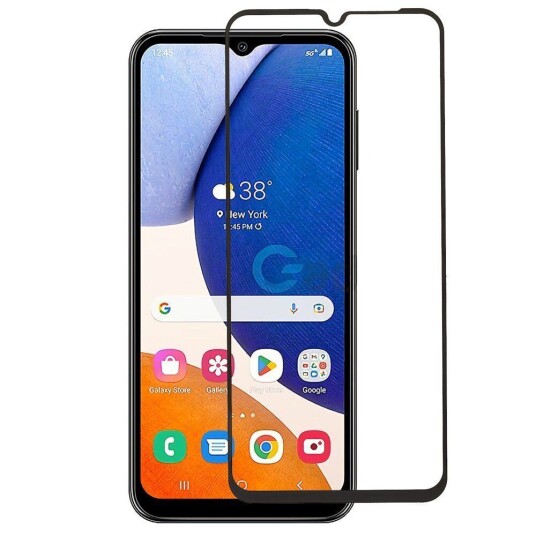 INCOVER Samsung Galaxy A14 (5G) Skjermbeskytter i Herdet Glass Full-Fit - Svart Kant