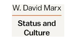Status And Culture Av W. David Marx