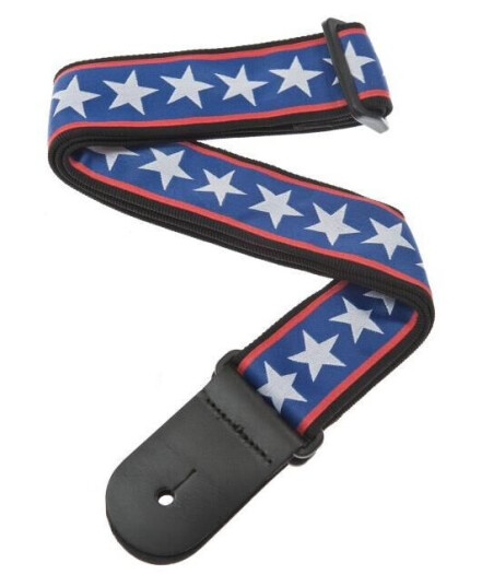Waves Planet Waves 50a10 Gitarreim World Tour 50 Mm Woven-Stars & Stripes