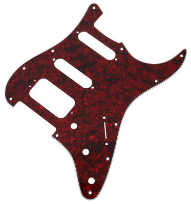 dAndrea ST-Pickguard HSS Rød Pearl dAndrea ST-Pickguard HSS Rød Pearl