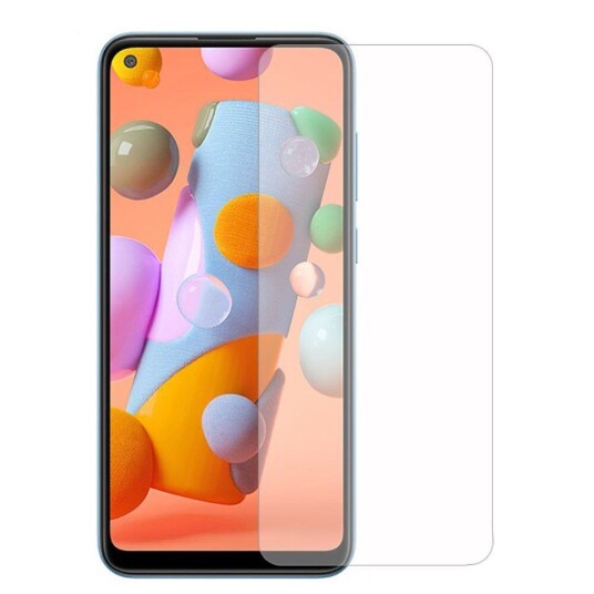 INCOVER Samsung Galaxy M11 Arc Edge Glass Skjermbeskytter - Case Friendly - Gjennomsiktig