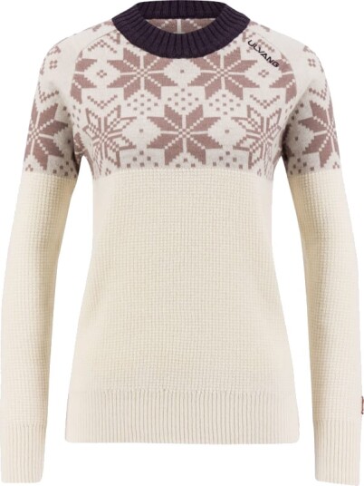 Ulvang Women's Rav Kiby Roundneck Hvit XS Woman