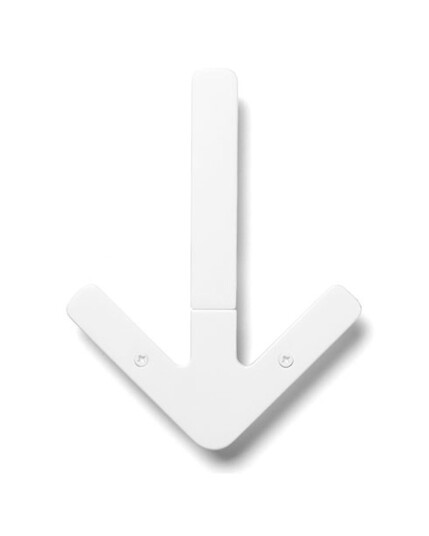 Design House Arrow knagg hvit Design House Arrow knagg hvit