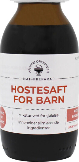 NAF Hostesaft for barn NAF mikstur, 100 ml