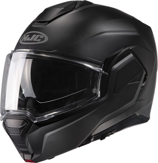 HJC i100 Solid Hjelm 2XL Svart HJC i100 Solid Hjelm 2XL Svart
