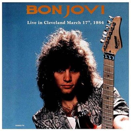 Bon Jovi Live In Cleveland March 17th 1984 Vinyl 180 Gram