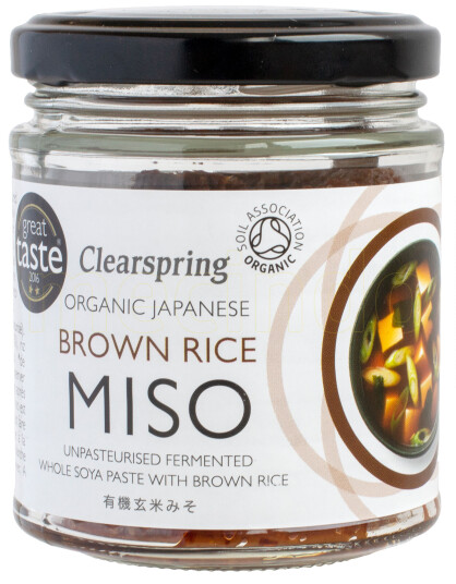 Clearspring Miso Brown Rice Upasteurisert 150g Clearspring Miso Brown Rice Upasteurisert 150g