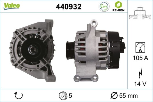 Dynamo VALEO 440932 Dynamo VALEO 440932
