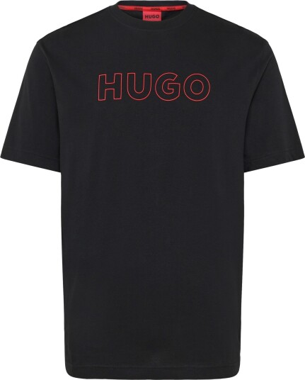 HUGO Ezra T Shirt Black XXL