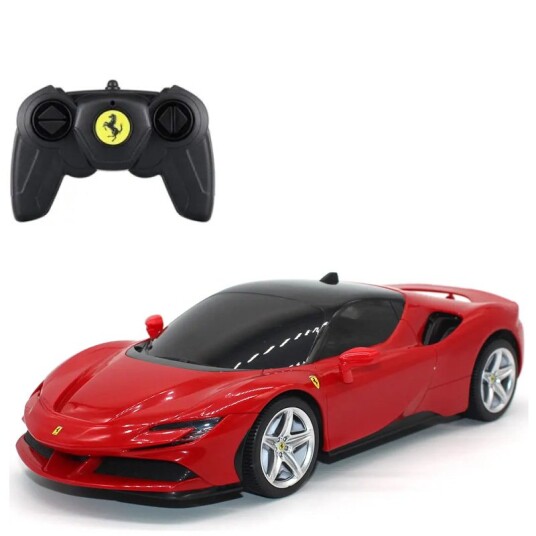 Rastar Ferrari SF90 1:24 Radiostyrt Bil med 4WD Off Road Rastar Ferrari SF90 1:24 Radiostyrt Bil med 4WD Off Road