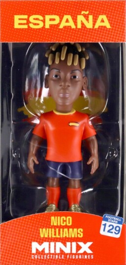 Minix Figur Fotballstjerner Spania Nico Williams Minix OneSize Lekefigur Hvit Minix Figur Fotballstjerner Spania Nico Williams Minix OneSize Lekefigur Hvit