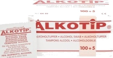 Alkotip injeksjonstørk 100 stk