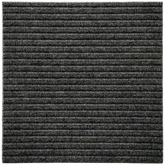 Heymat Zen Dørmatte 45x45 Cm Straight Grey   Dørmatter Pet Grå   1303