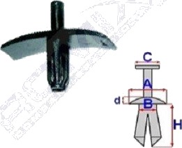Clip ROMIX B25692