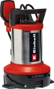 Einhell Ge Dp 7535 N Ll Eco 750 W Ac 0,9 Stang 18500 L/T Ipx8 Sort Rød Rustfritt Stål