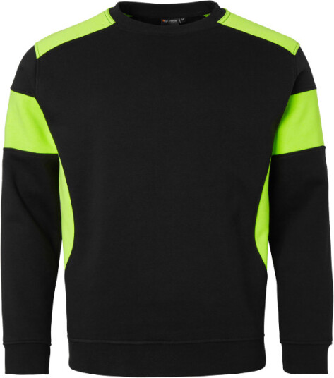 Top Swede Sweatshirt 221 Svart/gul Xs