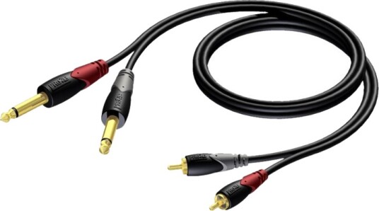 Procab Classic Series Cla631   Lydkabel   Rca Hann Til Monojakk Hann   1.5 M