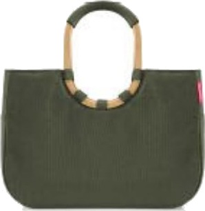 Reisenthel Reisenthel Loopshopper L Handlenett Grønn Aluminium Mønster Punktmønstret 25 L