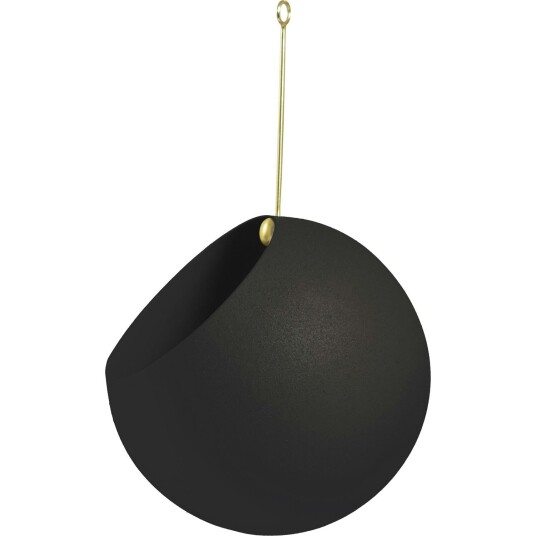 Aytm Globe Hengende Krukke Ø17x28 cm Svart