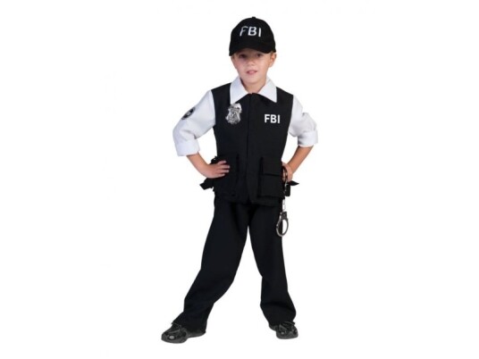 Fbi Agent Kostume, Dreng