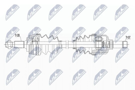 Nty Drivaksel NTY NPW CT 089 Nty Drivaksel NTY NPW CT 089