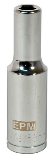 Lang Støtte 1/2' ' ' '  9Mm Kromet Hex