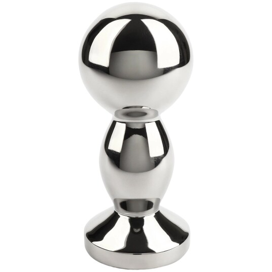 Mr. Steel Bubble Trouble Butt Plug 10 cm Silver Mr. Steel Bubble Trouble Butt Plug 10 cm Silver