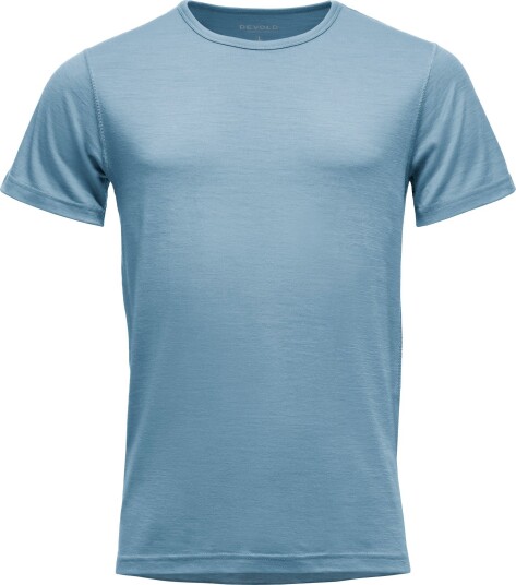 Devold Men"s Breeze Plus Merino 200 T-Shirt Skyblue M Devold Men"s Breeze Plus Merino 200 T-Shirt Skyblue M
