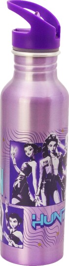 K-Pop Demon Hunters Aluminium Vannflaske 800 ml Rosa K-Pop Demon Hunters Aluminium Vannflaske 800 ml Rosa