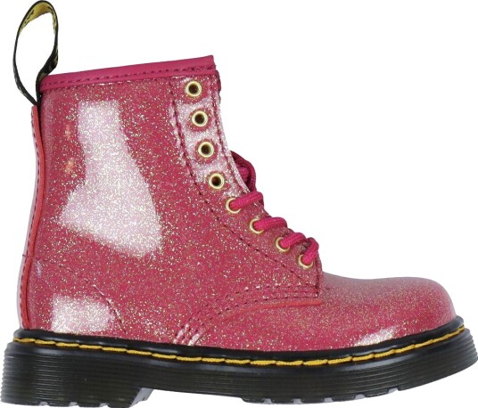 Dr. Martens Støvler 1460 T Tåke Glitter Fuchsia/Sølv/G Dr. Martens 25 Støvler Rosa