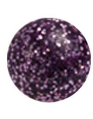 Glitrende Lilla Akrylkule 7 x 1.6 mm