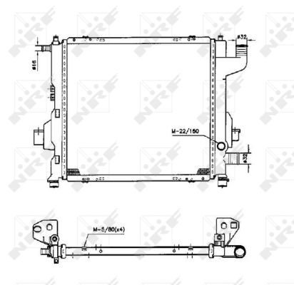 Radiator NRF 50569