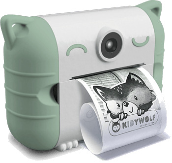 Kidywolf Kidyprint Camera Green Kidywolf Kidyprint Camera Green