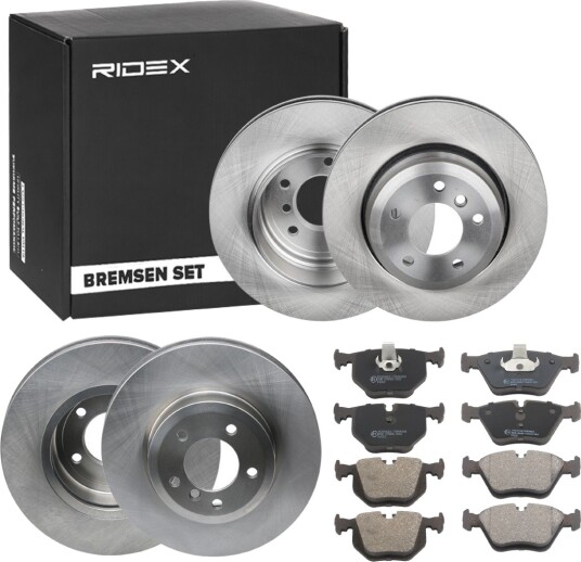 Bremseskiver og -klosser RIDEX 3405B1735