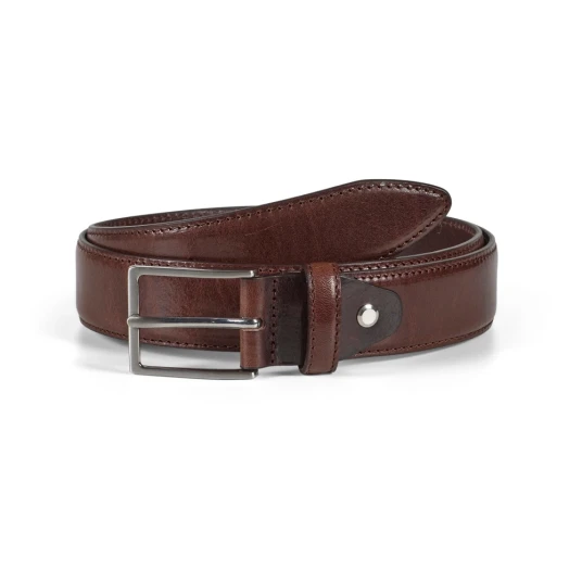 Howard London Leather Belt Charles - Brown - 105