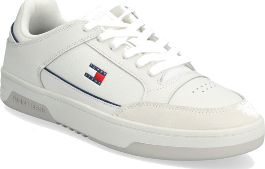 Tommy Hilfiger Tommy Jeans Pinperf Lth Basket   Cream   43