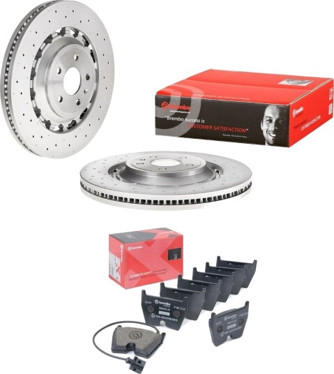Bremseskiver og -klosser BREMBO BRB3405N0308