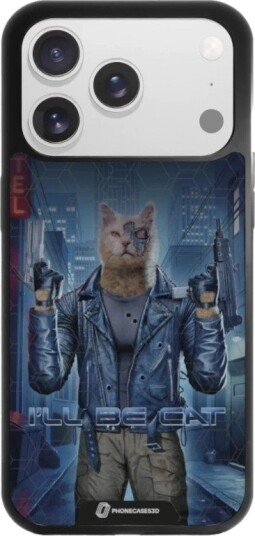 Phonecases3D iPhone 17 Pro Joseph Tate 3D mobildeksel, svart