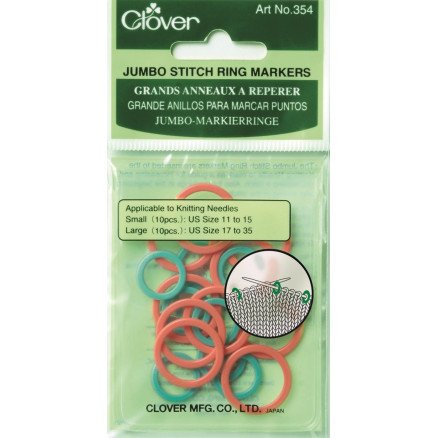 Clover Markeringsringer Ekstra store 20 stk